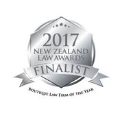 Finalist Boutique Law Firm of the year 2017